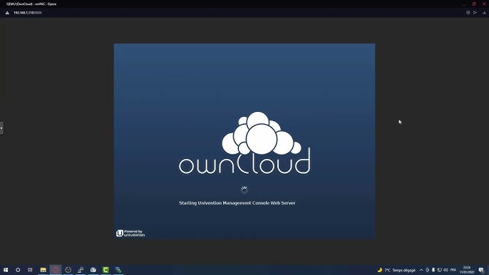 Proxmox OwnCloud server